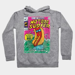 Hot Dog Surfer Hoodie